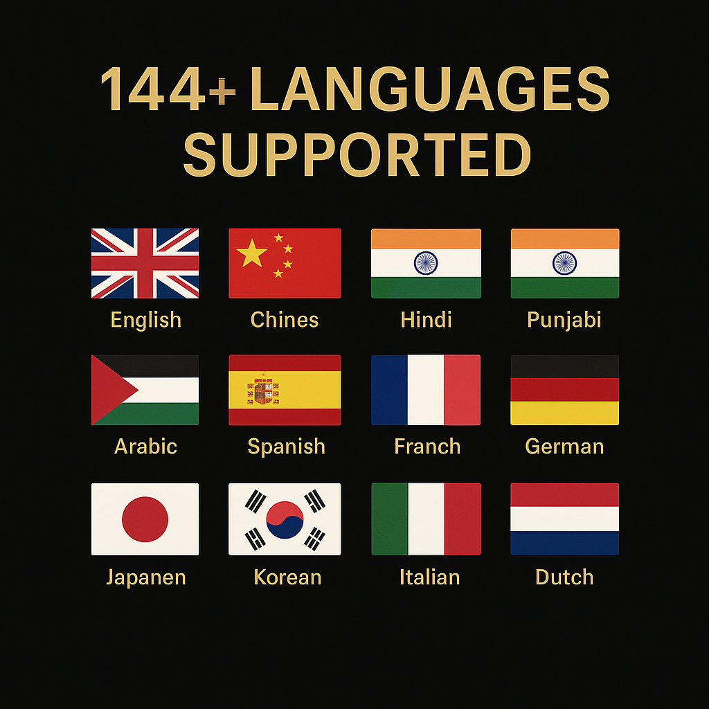 NovaTranslate™ – Real-Time AI Voice Translator Earpiece (144 Languages)